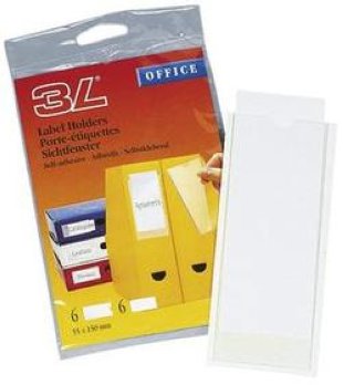 3L Label Holders 55 x 150mm à 6 Pic1