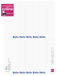 Biella Ordner Etikette für PC Drucker 27 x 145mm
