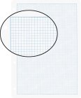 Biella Ringbucheinlagen A4 4mm kariert Rahmen 100gr à 100