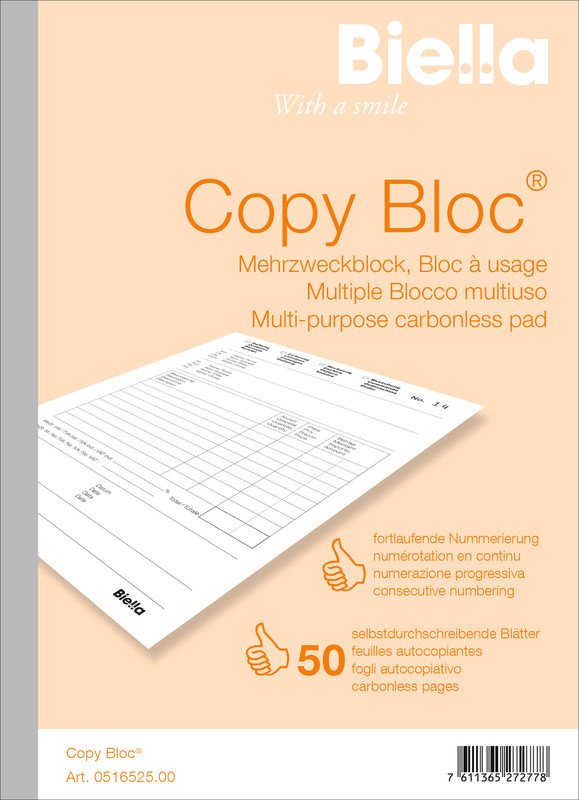 Biella blocs usage multiple A5 50x2 a/f Pic1