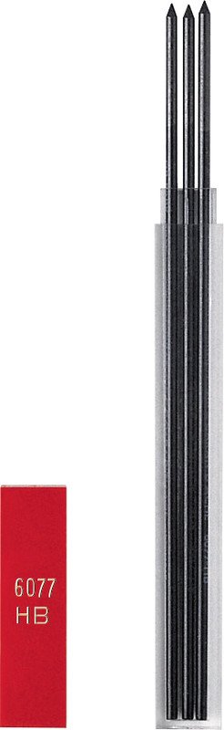 Caran d'Ache 2 mm HB grafite guida per matita Fix Swiss Made, nero