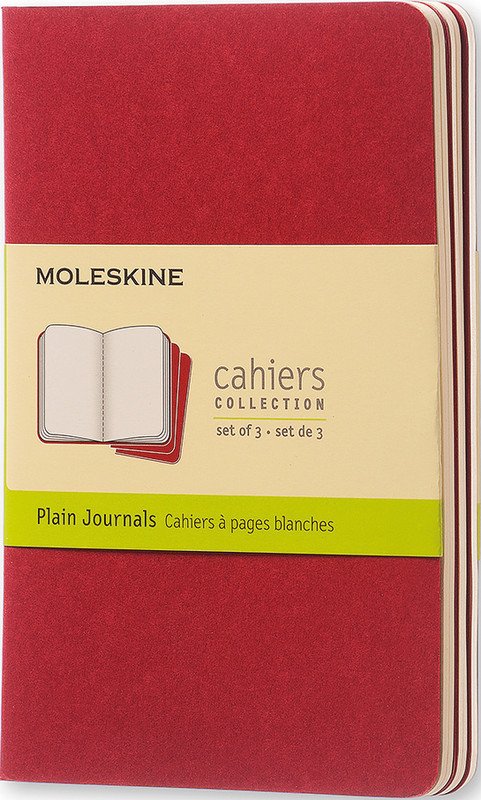 Moleskine Notizhefte Cahier Pocket A6 blanko à 64 Seiten Pic1