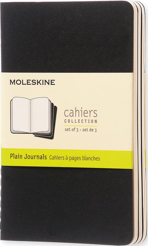 Moleskine Notizhefte Cahier Pocket A6 blanko à 64 Seiten Pic1