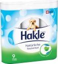 Hakle Toilettenpapier Naturals Recycling 3-lagig à 9 Rollen