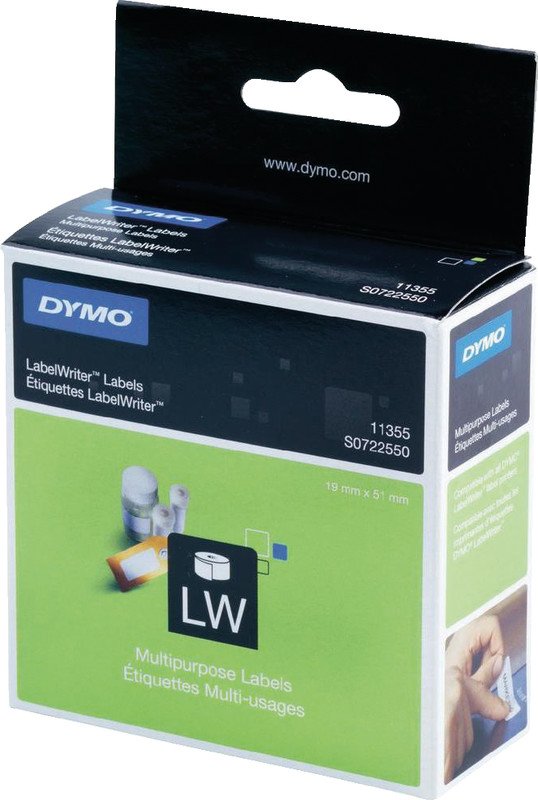 Dymo Etiketten auf Rollen 51x19mm Pic1