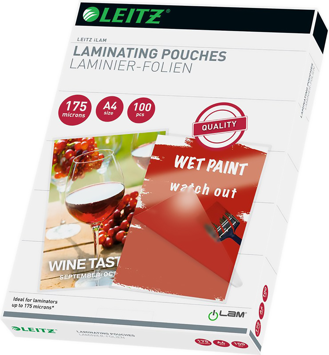 Leitz Laminierfolien A4 175 Micron Pic1