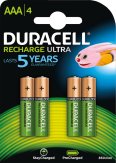 Duracell Batterie Akku Micro HR03 AAA à 4
