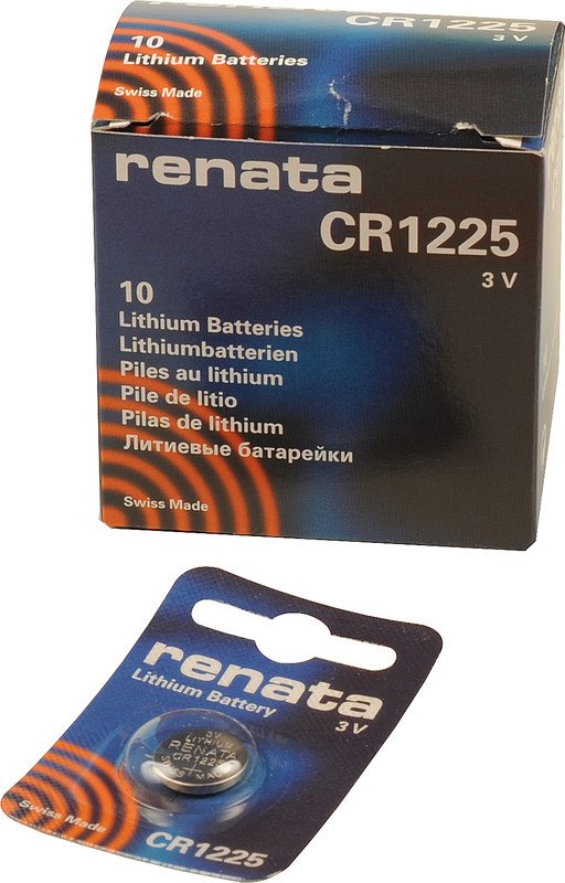 Renata Knopfzellen Lithium CR1225 Pic1