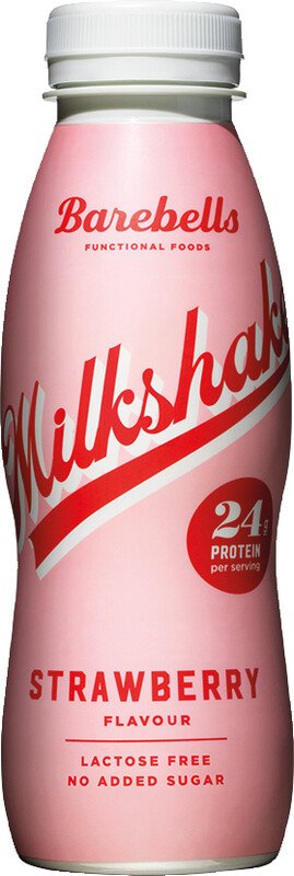 Barebells Milkshake 3.3dl Strawberry Pic1