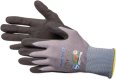 Gants nylon en tricot fin avec revêtement en micromousse