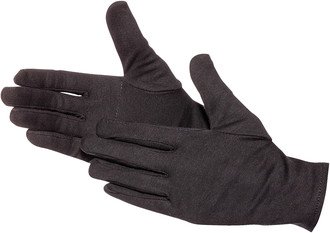 Gants coton noir taille 8 12paire Pic1