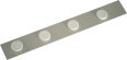 Ultradex Wandleiste 50x5cm mit 4 Magneten