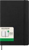 Moleskine Jahresplaner 1W/2S schwarz