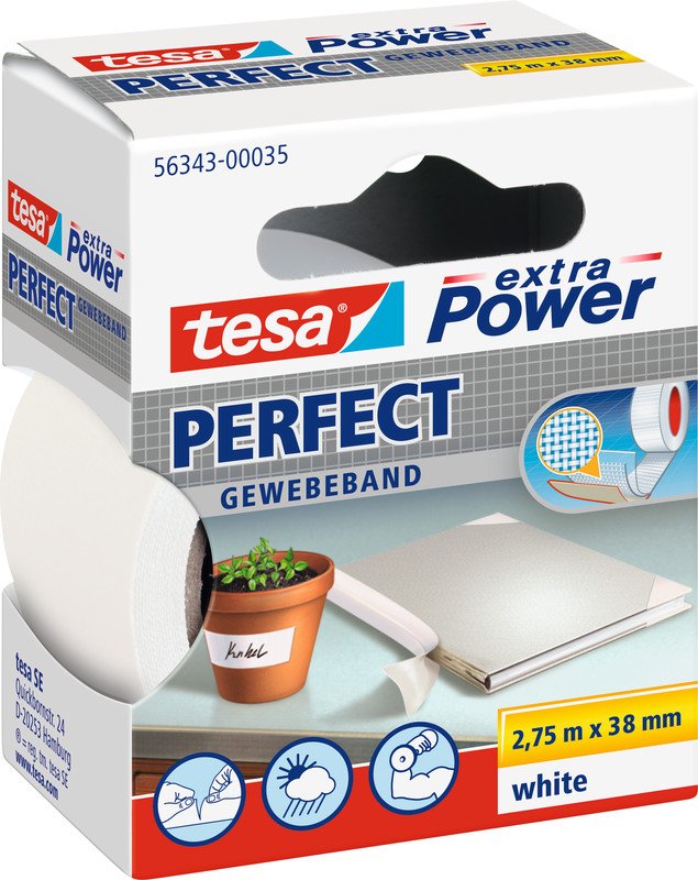 Tesa ruban toilé extra Power 38mmx2.75m Pic1