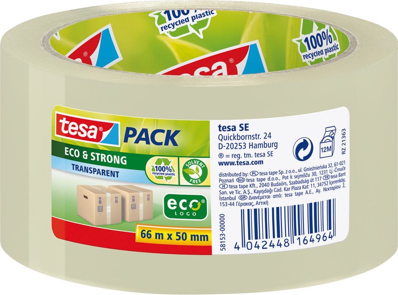 Tesa Verpackungsband eco&strong 50mmx66m Pic1