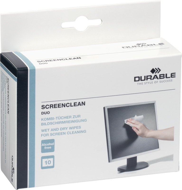 Durable Lingettes nettoyantes Screenclean Duo Pic2