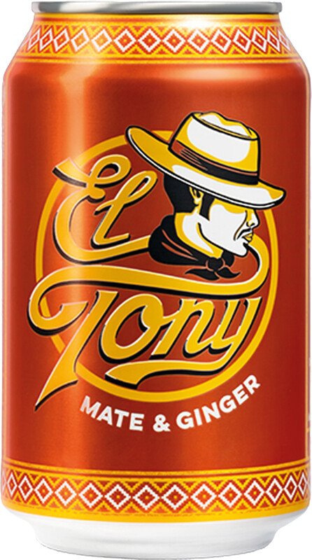 El Tony Energy Drink Mate & Ginger 3.3 dl Pic1