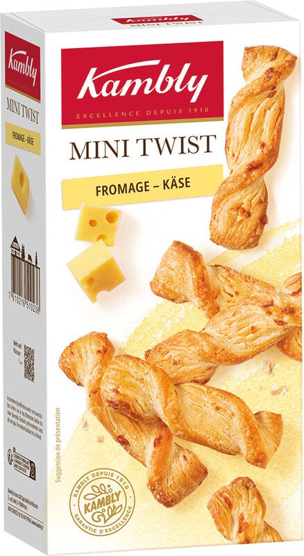 Kambly Salzgebäck Mini-Twist Käse Pic1