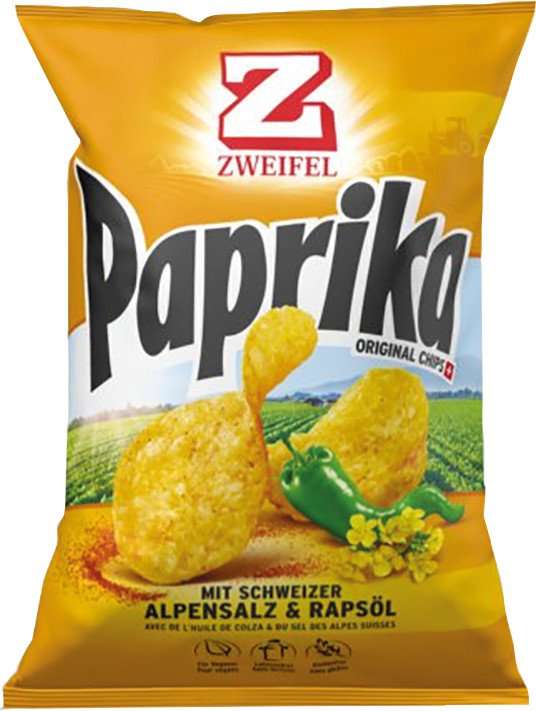 Zweifel Chips Paprika 31gr Pic1