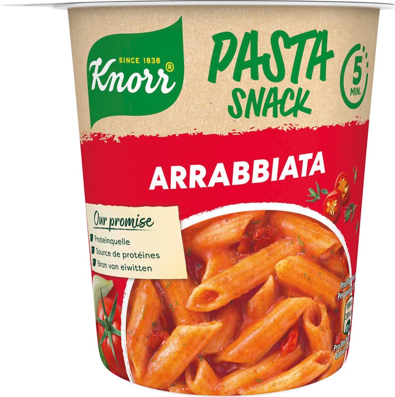 Knorr Pasta Snack Arrabbiata Pic1