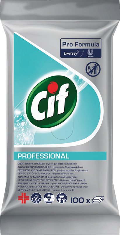 CIF Allzweckreinigungstücher Professional Pic1