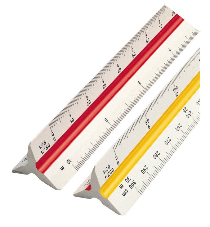 Rotring règle triangulaire à échelle Pic2