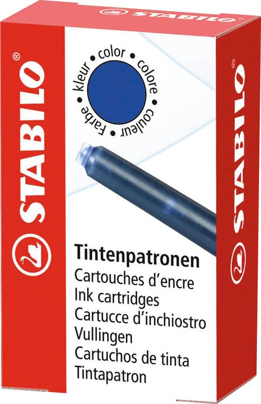 Stabilo Tintenpatronen löschbar à 6 Stück Pic1