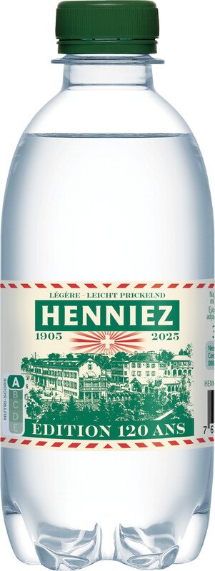 Henniez Mineralwasser grün leicht prickelnd 3,3 dl Pic1