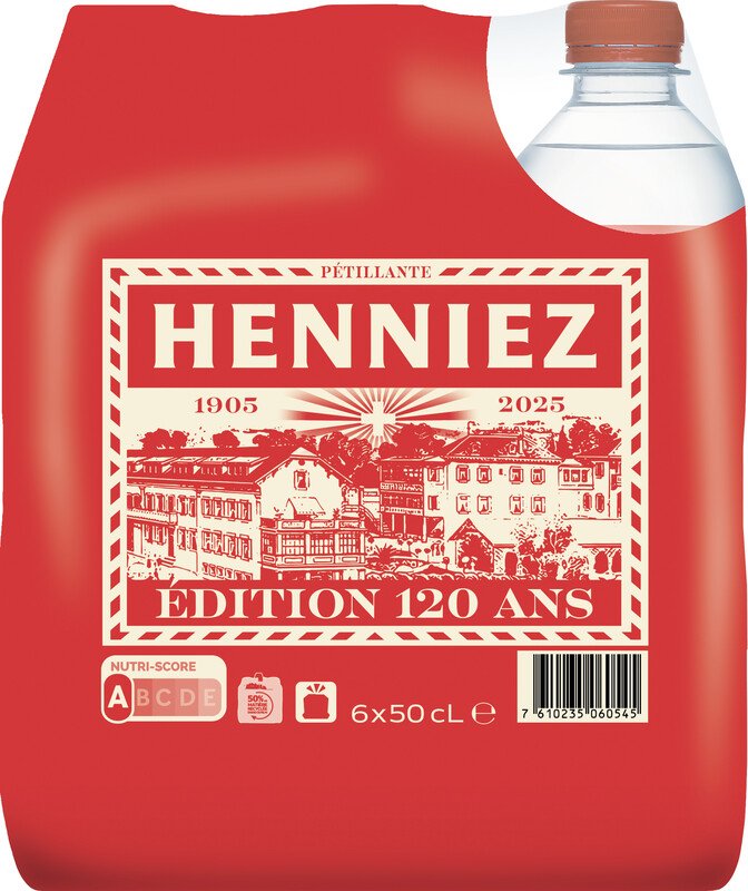 Henniez Mineralwasser rot stark kohlensäurehaltig 5dl Pic2