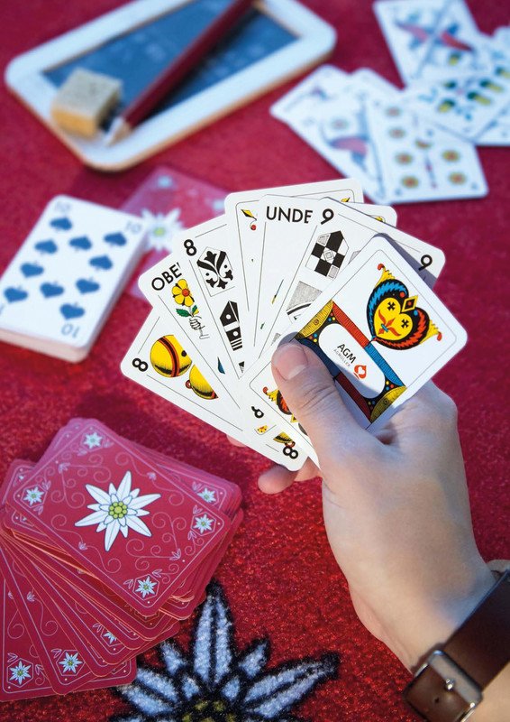 AGM opti cartes de jeu dans étui en carton Pic4