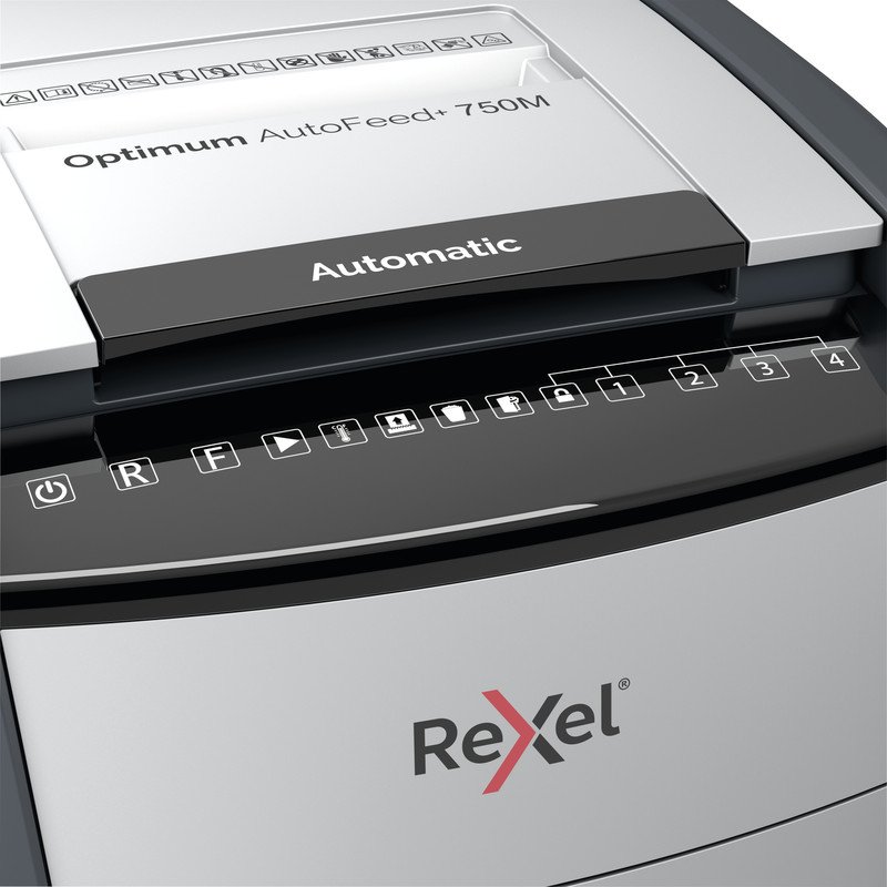 Rexel Aktenvernichter Optimum AutoFeed+ 750M Pic4