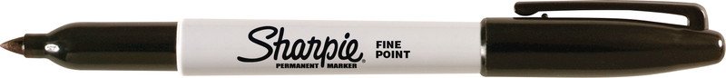 Sharpie Permanent Marker Fine 1mm schwarz Pic1