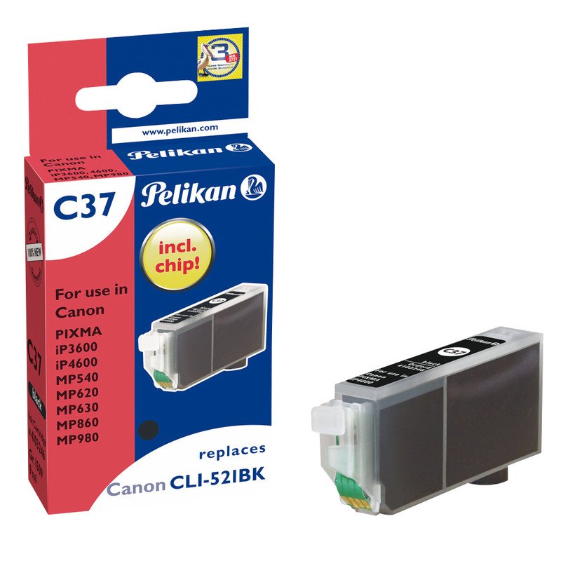 Pelikan InkJet CLI-521BK schwarz Pic1