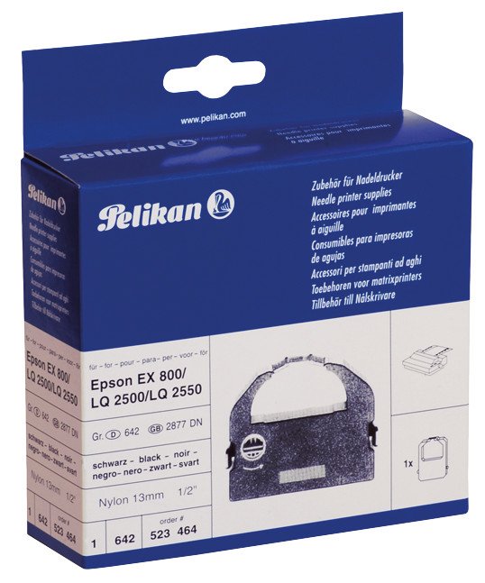 Pelikan Farbband EX800 Gr. 642 schwarz Pic1