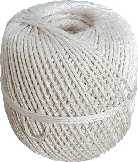Bächi-Cord Ficelle d'emballage blanche 160m/140g Pic1