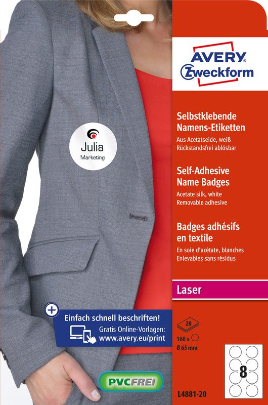 Herma 4515 Naam/textieletiketten Verwijderbaar A4 88,9 X 33,8 Mm Wit 320 Etiketten 4515 I101218 T7682429