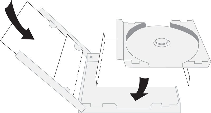 Avery Zweckform CD/DVD Einleger 151x118mm à 25 Blatt Pic5