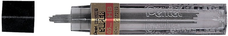 Pentel mines super 0.5mm F à 12 Pic1