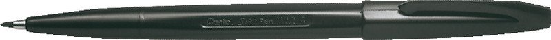 Pentel Faserschreiber Sign Pen 2mm schwarz Pic1