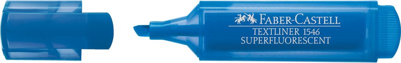 Faber Castell Textmarker 46 blau Pic1