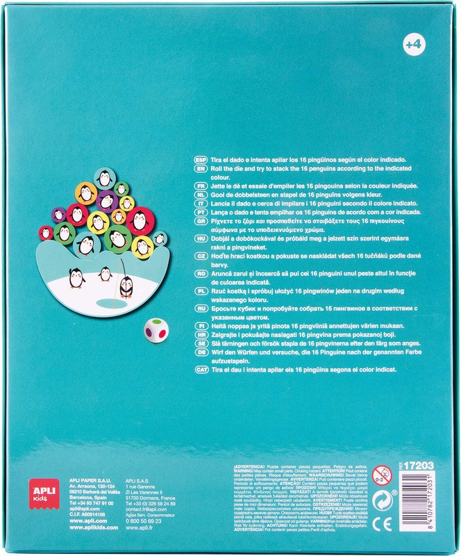 Apli Jeu d'équilibre Pingouin Pic2