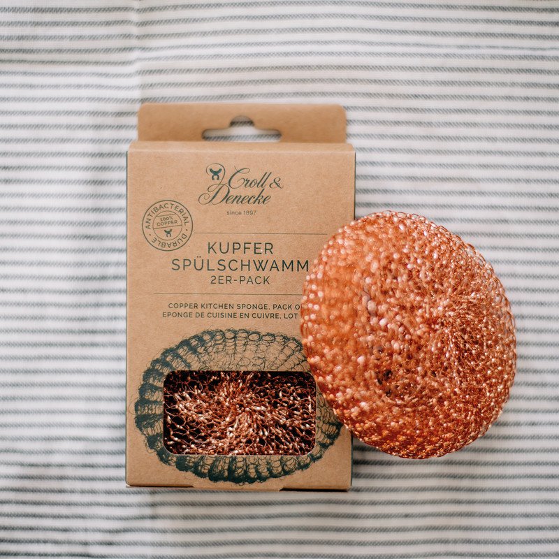Croll&Denecke Eponge à vaisselle cuivre Pic2