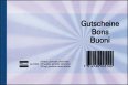 Favorit Geschenk-Gutschein A6 quer blau à 25