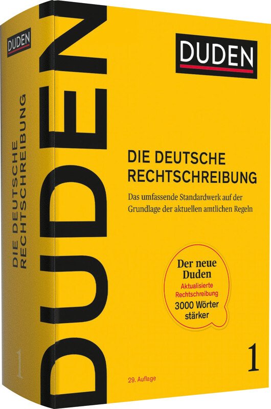 Duden Band 1: Die deutsche Rechtschreibung 29. Auflage Pic1