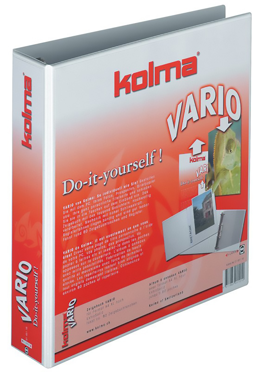 Kolma Zeigebuch Vario universal A4 XL ØRing 40mm Pic1