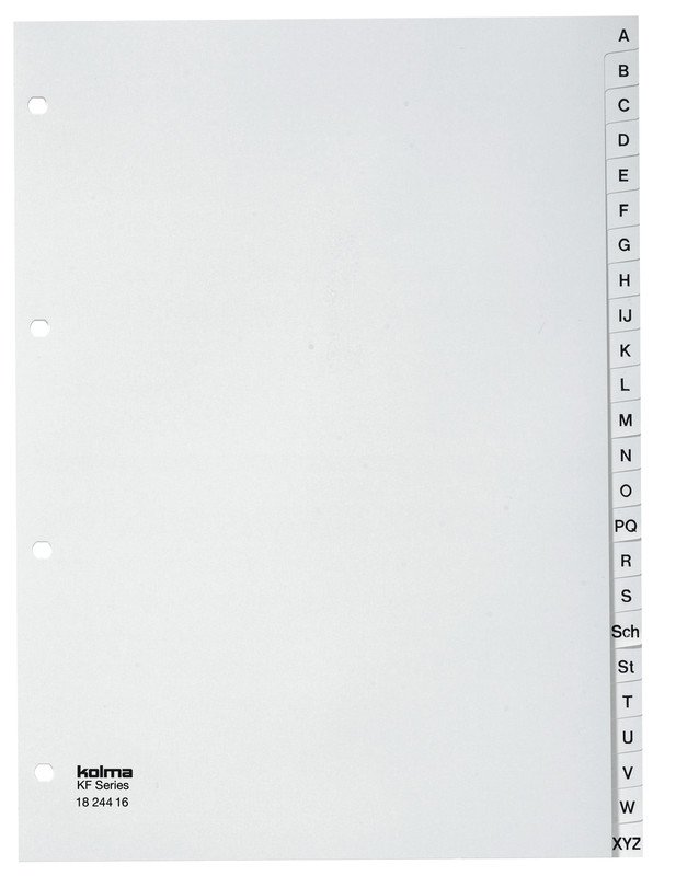 Kolma Register KolmaFlex A4 A-Z 24-teilig Pic1