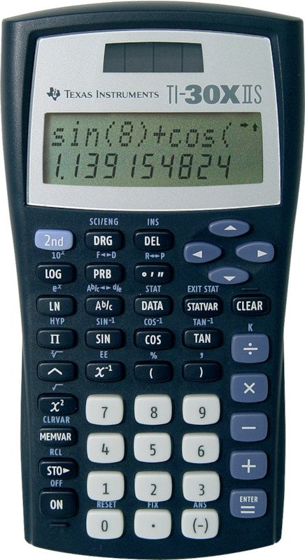 Texas Instruments Schulrechner TI-30XII S 11 Stellen Pic1
