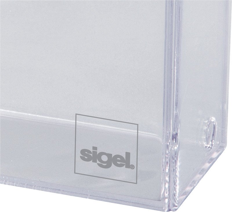 Sigel Visitenkartenbox 56x85mm für 100 Karten Pic2