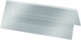 Sigel Tischaufsteller aus Hartplastik Dachform 240x90 à 5