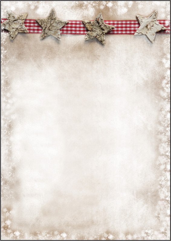 Sigel Weihnachtsbriefpapier A4 90gr Winter Chalet à 25 Pic1